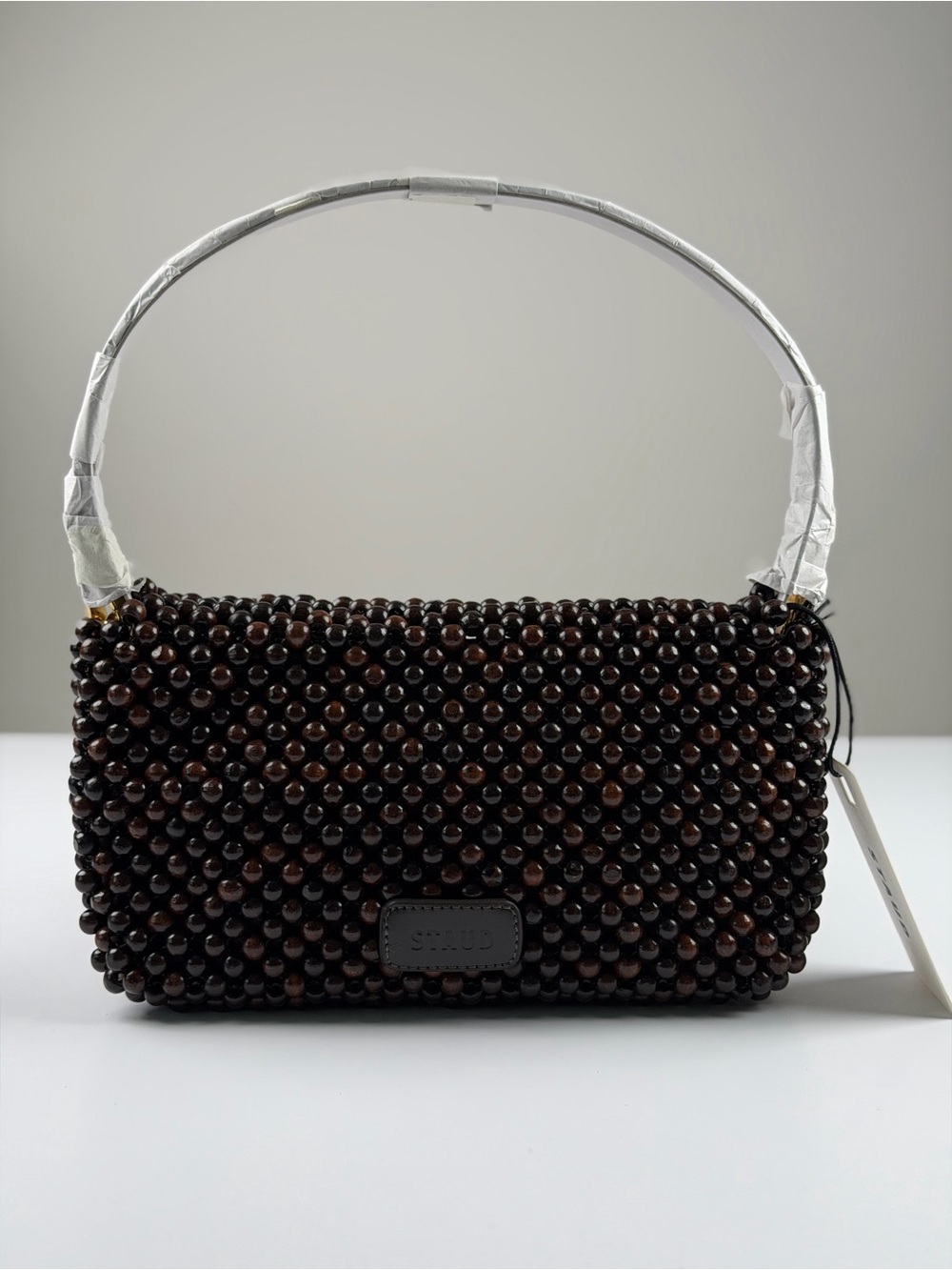 Staud Timmy Shoulder Bag in Dark Brown - Picture 13 of 13